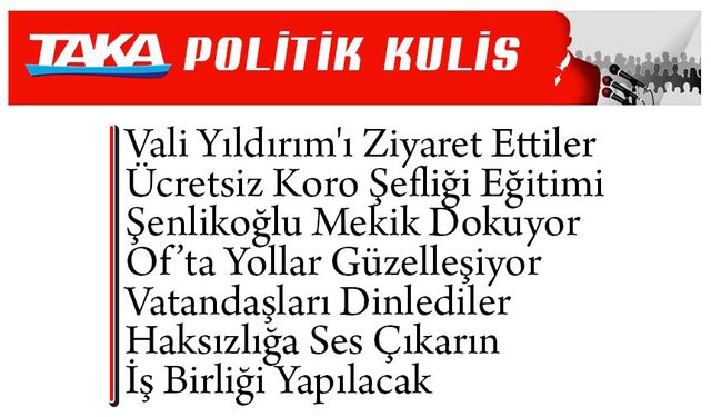 Vali Aziz Yıldırım'ı Ziyaret Ettiler