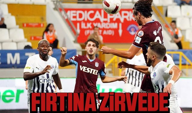 Karadeniz Fırtınası Trabzonspor Bu Alanda  Zirve  Yaptı!
