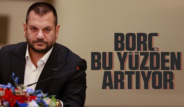 Trabzonspor’un borcunun neden arttığı belli oldu