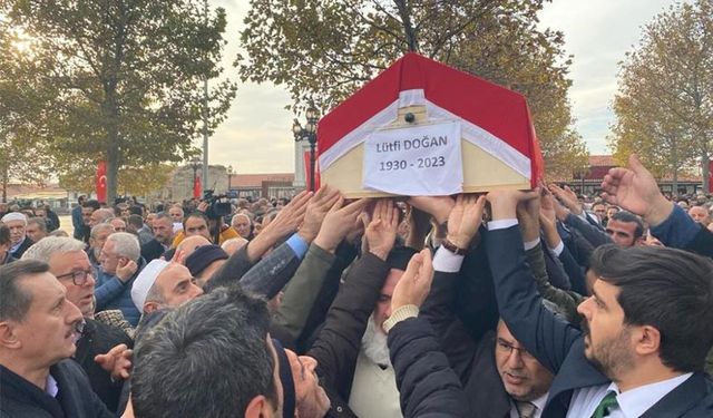 Lütfi Doğan son yolculuğuna uğurlandı