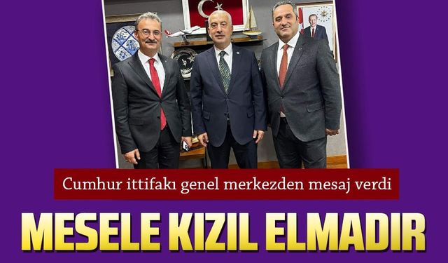 Cumhur ittifakı genel merkezden mesaj verdi