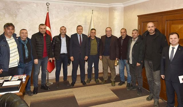 Erkut Çelebi, UND Gürcistan-Azerbaycan-Karadeniz Bölge Çalışma Grubu Üyeleri İle Toplantıda Bulundu
