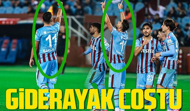Bakasetas giderayak gol ve asistle coştu