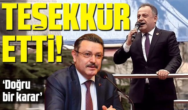 CHP Trabzon İl Başkanı Mustafa Bak’tan Trabzon Büyükşehir Belediye Başkanı Ahmet Metin Genç’e Teşekkür