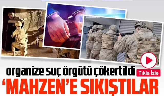 "Mahzen-26 Operasyonunda Organize Suç Örgütleri Çökertildi"