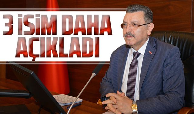 Trabzon Büyükşehir Belediye Başkanı Ahmet Metin Genç'in Danışmanları Belli Oldu