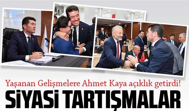 Trabzon Ortahisar Belediye Meclisi'nde Yaşanan Gelişmelere Ahmet Kaya açıklık getirdi!