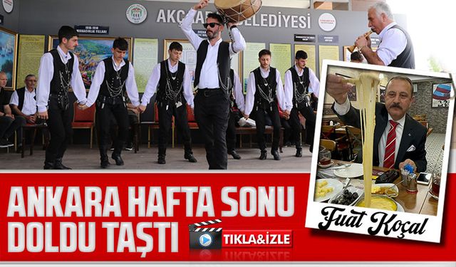 Ankara Başkent Trabzon Günleri’nde hafta sonunda büyük yoğunluk yaşanıyor