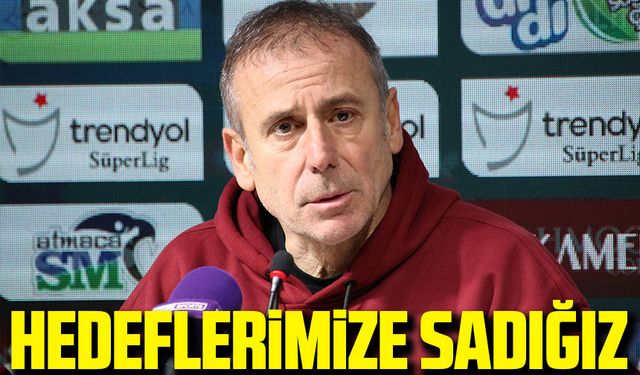 Trabzonspor Teknik Direktörü Abdullah Avcı, Fatih Karagümrük Maçı Öncesi ve Mehmet Ali Yılmaz'ı Anlattı