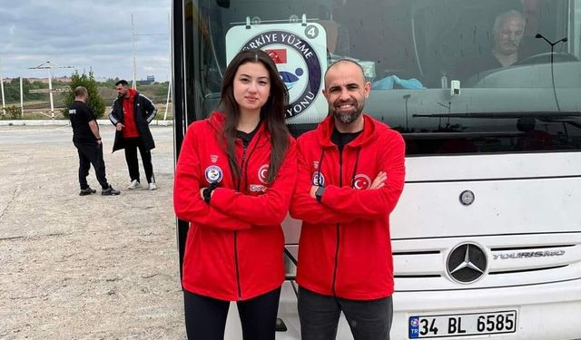 Giresunspor Yüzme Takımı Sporcusu Tuana Seyhan, Milli Takım Adına Yarışacak