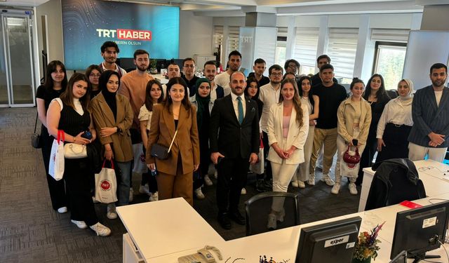 Trabzon Üniversitesi İletişim Fakültesi Öğrencilerine Yönelik Teknik Gezi: Kariyer Yolculuklarında Önemli Bir Adım