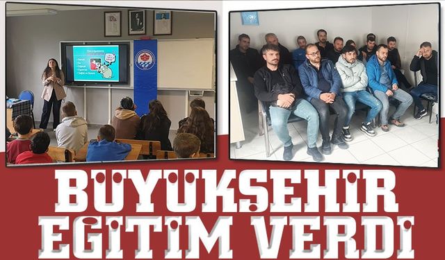 Trabzon Büyükşehir Belediyesi'nden Çevre ve Sağlık Bilincini Artıran Eğitimler