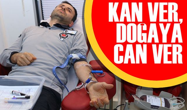 Arsin Belediyesi'nden "Kan Ver, Doğaya Can Ver" Etkinliği: Kan Bağışı ve Çevre Farkındalığı