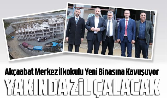 Akçaabat Belediye Başkanı Osman Nuri Ekim, yeni okul binasının Eylül ayında açılacağını duyurdu