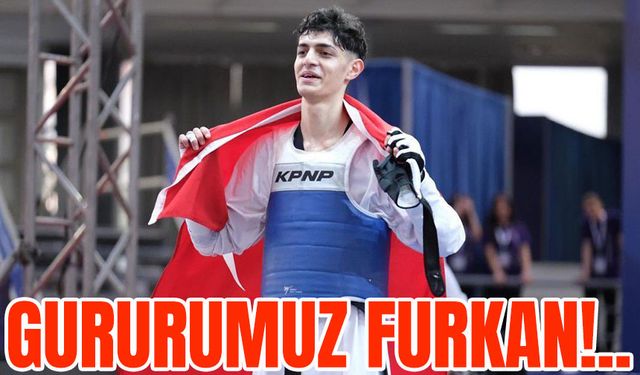 Trabzon Büyükşehir Belediye Spor Kulübü Sporcusu Furkan Ubeyde Çamoğlu, Sırbistan'da Altın Madalya Kazandı