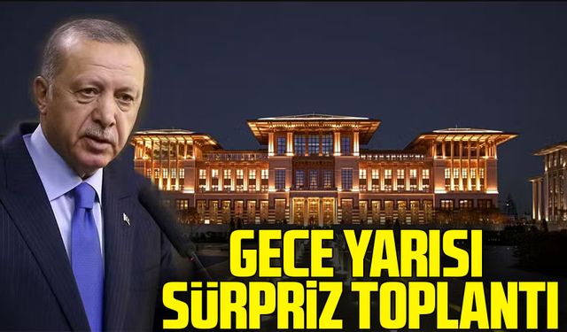 Cumhurbaşkanı Erdoğan'dan Kritik Toplantı Külliye'de Yüksek Seviye Güvenlik Görüşmesi
