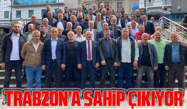 Trabzon Şoförler ve Otomobilciler Odası Başkanı Ömer Hakan Usta'dan Başkan Ahmet Metin Genç'e Destek