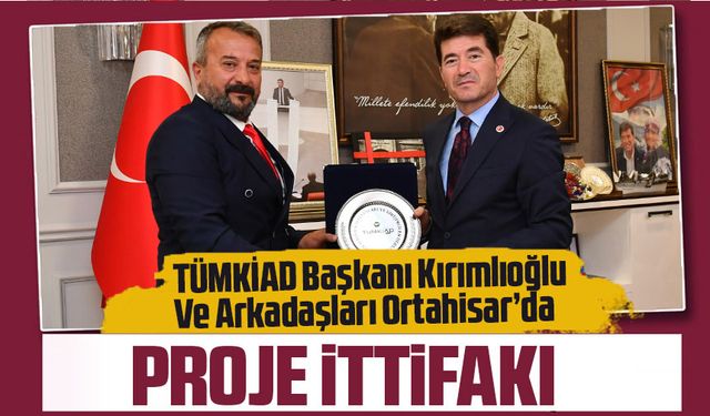 TÜMKİAD Başkanı Ahmet Salih Kırımlıoğlu Ve Arkadaşları Ortahisar’da
