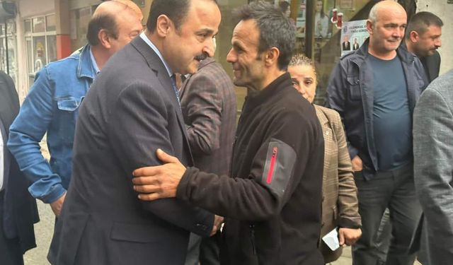 MHP Ordu Milletvekili Şanlıtürk, Gürgentepe Ziyaretinde Vatandaşlarla Buluştu