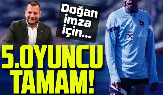 Trabzonspor'da Başkan Doğan Nwakaeme'den Sonra Bir Bomba Daha Patlattı: Yıldız Transfer Geliyor!