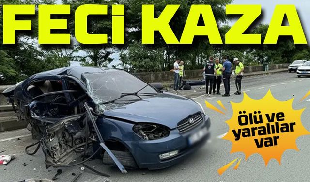 Rize'de Trabzon İstikametindeki Kaza Faciası: Ölüler ve Yaralılar Var!