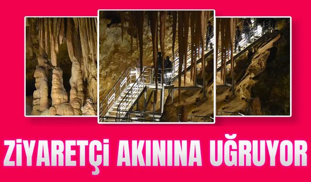 Kurban Bayramı'nda Gümüşhane'nin Gözdesi: Karaca Mağarası Ziyaretçi Akınına Uğruyor