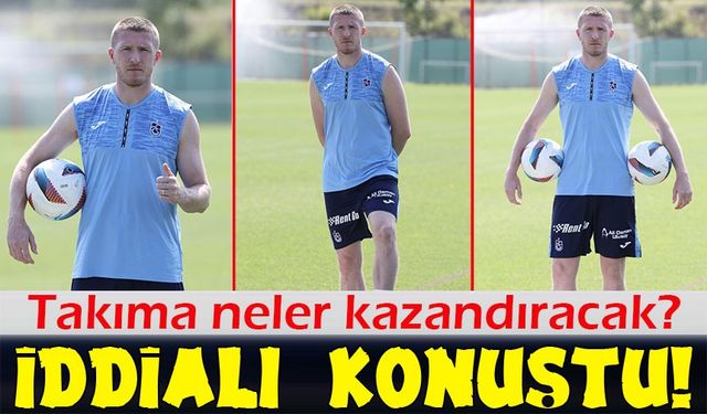 Trabzonspor'un Yeni Transferi John Lundstram'dan İddialı Açıklamalar