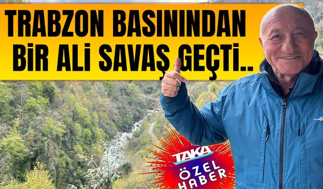 Trabzon Basınından  Bir Ali Savaş Geçti...