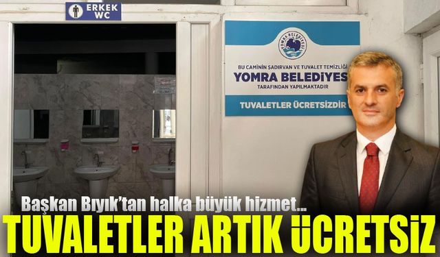 Başkan Bıyık'tan Örnek Uygulama: Cami Tuvaletleri Ücretsiz Hale Getirildi