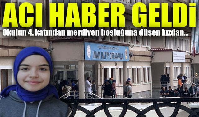 Okulun 4. Katından Merdiven Boşluğuna Düşen Kız Çocuğu Hayatını Kaybetti: Gizem’den Acı Haber