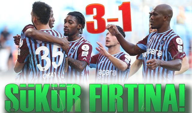 Trabzonspor, Konyaspor'u 3-1 Mağlup Ederek İlk Galibiyetini Aldı