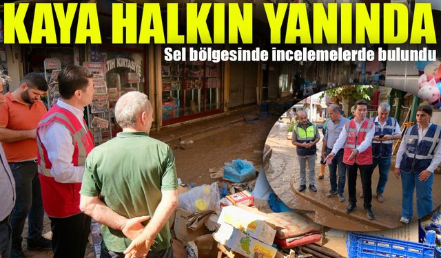 Araklı’da Sel Felaketi Sonrası Başkan Kaya’dan Kritik İnceleme!