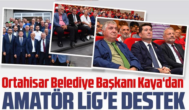 Ortahisar Belediyesi'nden Amatör Spora Büyük Destek: Lige Katılım Ücretleri Karşılanacak