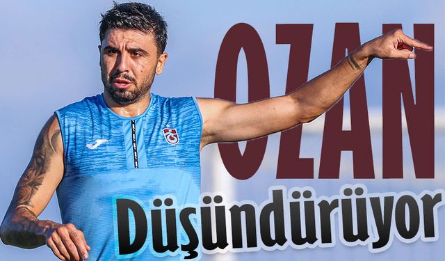 Trabzonspor’da Ozan Tufan’ın performansı düşündürüyor