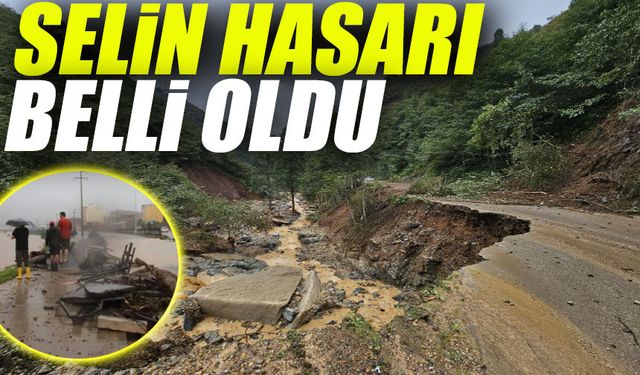 Trabzon’un Doğu İlçelerini Vuran Sel Felaketinin Bilançosu Açıklandı: Zarar 206 Milyon Lira!