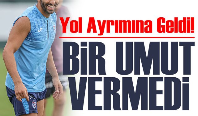 Trabzonspor'un büyük umutlarla transfer ettiği Umut Bozok ile yollarını ayırma kararı aldı