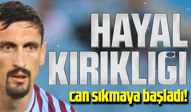 Trabzonspor’un Karadağlı Stoperi Savic, Can Sıkmaya Başladı!