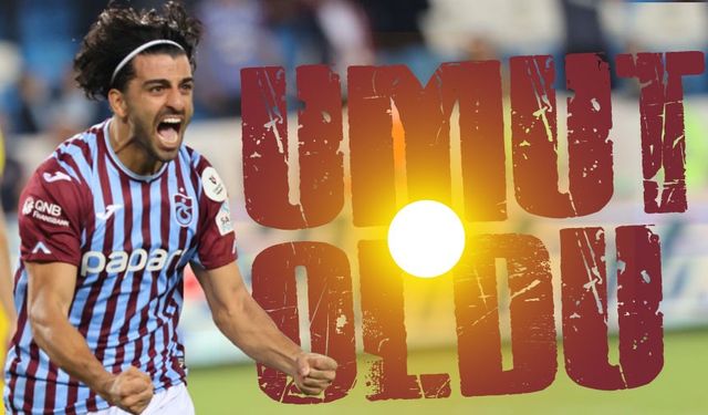 Trabzonspor’da Umut Bozok, ‘Umut’ oldu!