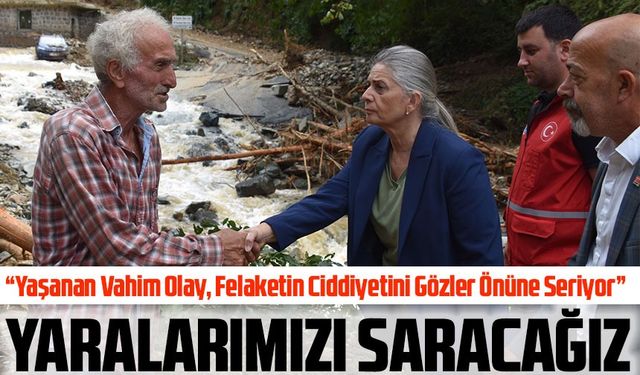 CHP Milletvekili Sibel Suiçmez'den Sel Felaketi Sonrası İnceleme Ve Uyarılar!