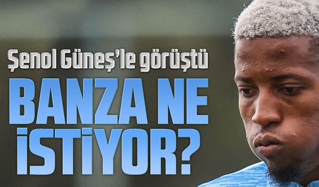 Trabzonspor’un Yıldızı Banza, Forma İçin Sabırsızlanıyor!