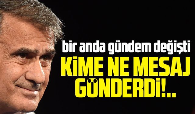 Şenol Güneş’in Mesajları Gündem Oldu!