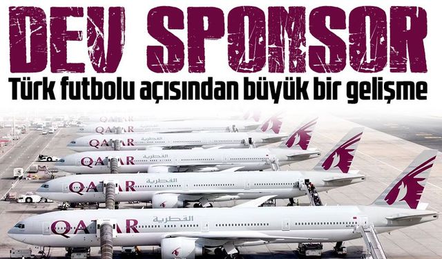 Trabzonspor'a Dev Sponsor! Katar Airways!