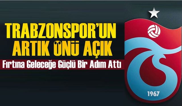 Trabzonspor'dan Tarihi Adım: Faiz Yükü Bitti!