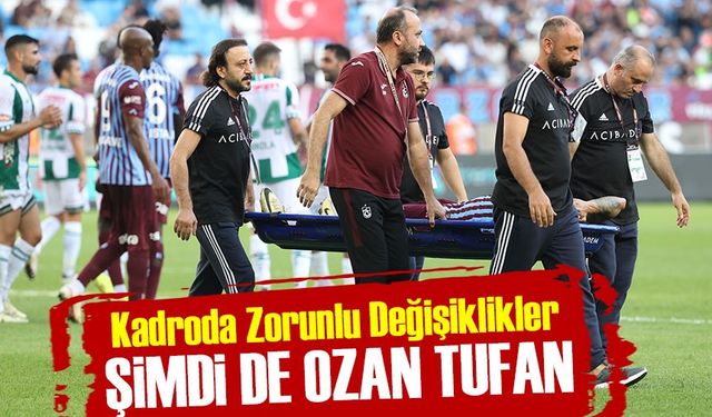 Trabzonspor’da Sakatlık Kabusu Büyüyor!