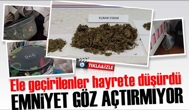 Trabzon Ortahisar’da İki Ayrı Evde Uyuşturucu Ele Geçirildi