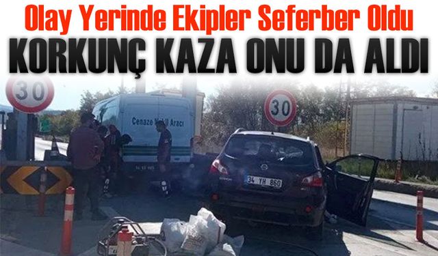 Bolu'da Feci Kaza: 72 Yaşındaki Ekrem Çebi Hayatını Kaybetti!