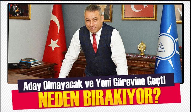 AK Parti Ortahisar İlçe Başkanı Selahaddin Çebi Görevini Bırakıyor