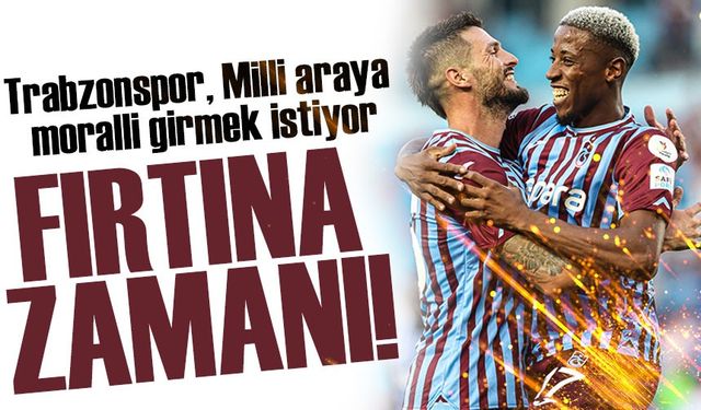 Trabzonspor, Milli Araya Moralli Girmek İstiyor!