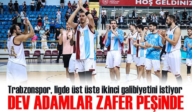 Trabzonspor Basketbol Takımı, Ligde Üst Üste İkinci Galibiyetini İstiyor!