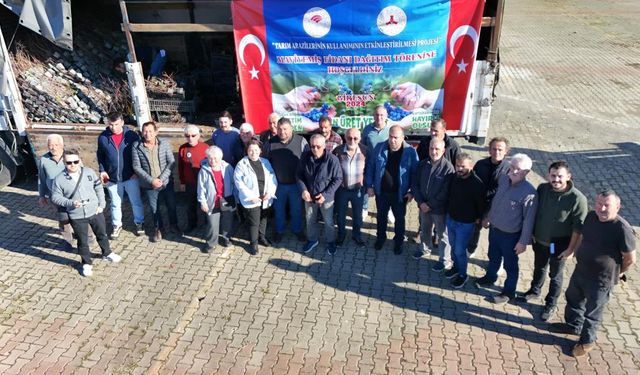 Giresun’da 6 Bin Maviyemiş Fidanı Dağıtıldı: Üretim Artıyor